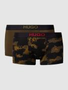 HUGO Trunks im 2er-Pack in Oliv, Größe XS