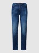 HUGO Jeans mit Label-Patch in Jeansblau, Größe 32/34