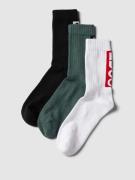 HUGO Socken im 3er-Pack mit Label-Detail Modell 'SINCE93' in Weiss, Gr...
