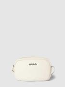 HUGO Crossbody Bag mit Label-Detail Modell 'Chris' in Ecru, Größe One ...