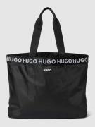 HUGO Tote Bag mit Logo-Details Modell 'Becky' in Black, Größe One Size