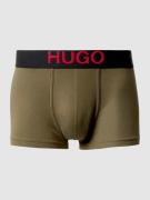 HUGO Trunks mit Logo-Bund in Oliv, Größe S