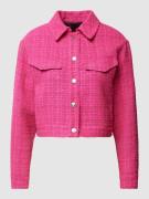 HUGO Cropped Blazer mit Umlegekragen Modell 'Akulanna' in Pink, Größe ...