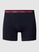 HUGO Boxershorts mit elastischem Logo-Bund im 3er-Pack in Black, Größe...