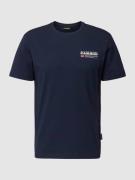 Napapijri T-Shirt mit Label-Print Modell 'KASBA' in Marine, Größe S