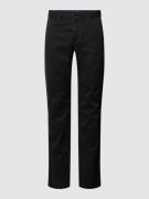 ALBERTO Slim Fit Hose mit Eingrifftasche Modell "LOU" in Black, Größe ...