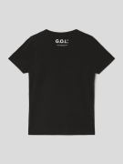 G.O.L. T-Shirt aus Baumwoll-Mix in Black, Größe 140