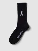 Armedangels Socken mit Label-Detail Modell 'SAAMU' in Black, Größe 35-...