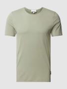 Armedangels T-Shirt in unifarbenem Design Modell 'AAMON BRUSHED' in Ol...