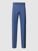 DIGEL Slim Fit Anzughose mit Knopfverschluss in Blau, Größe 28