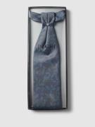 DIGEL Krawatte mit Label-Detail Modell 'Lei' in Petrol, Größe One Size