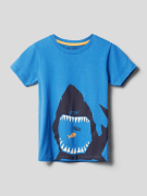 Blue Seven T-Shirt mit Motiv-Print in Royal, Größe 92