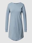 Skiny Nachthemd in Melange-Optik Modell 'Every Night' in Blau, Größe 3...