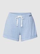 Skiny Pyjama-Shorts mit Tunnelzug Modell 'Night In Mix&Match' in Rauch...