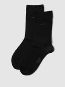 camano Socken im 2er-Pack in Black, Größe 35/38