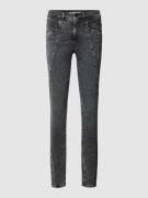 Brax Skinny Fit Jeans im Used-Look Modell 'ANA' in Dunkelgrau, Größe 4...