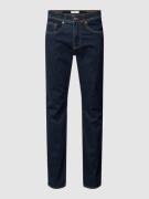 Brax Slim Fit Jeans mit Kontrastnähten Modell 'CHRIS' in Blau, Größe 3...