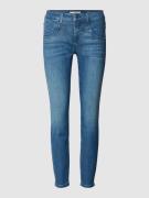Brax Slim Fit Jeans mit verkürztem Bein Modell 'STYLE.ANA' in Blau, Gr...