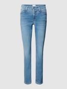 Cambio Slim Fit Jeans mit Ziernähten Modell 'PARLA SEAM' in Blau, Größ...