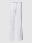 Cambio Wide Fit Jeans mit Knopf- und Reißverschluss Modell 'TESS' in W...