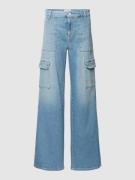 Cambio Wide Fit Jeans mit Knopf- und Reißverschluss Modell 'ANDY' in B...