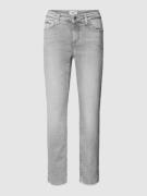 Cambio Regular Fit Jeans mit verkürzter Passform in Hellgrau, Größe 32