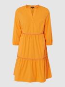 More & More Kleid mit 3/4-Arm in Orange, Größe 38