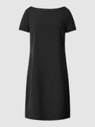 comma Minikleid mit Reißverschluss in Black, Größe 38