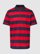 Paul & Shark T-Shirt mit Label-Stitching in Rot, Größe XL