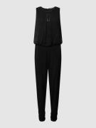 Vera Mont Jumpsuit mit Strasssteinbesatz in Black, Größe 34