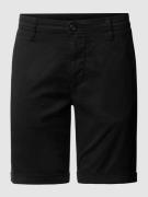 URBAN CLASSICS Chino-Shorts mit Stretch-Anteil in Black, Größe 32