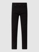 Levi's® Slim Tapered Fit Jeans mit Stretch-Anteil Modell '512' in Blac...