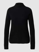 Fynch-Hatton Rollkragenpullover aus Kaschmir mit Rippenstruktur in Bla...