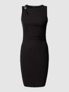 Guess Cocktailkleid mit Zierknopf Modell 'FEBE' in Black, Größe S