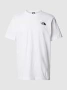 The North Face T-Shirt mit Label-Print Modell 'REDBOX' in Weiss, Größe...