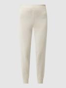 EDITED Strickhose mit Woll-Anteil Modell 'Giona' in Offwhite, Größe 34