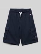 CHAMPION Regular Fit Cargoshorts mit Tunnelzug in Marine, Größe 152