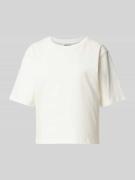 JAKE*S STUDIO WOMAN T-Shirt mit überschnittenen Schultern in Offwhite,...