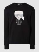 Karl Lagerfeld Sweatshirt mit Karl-Print in Black, Größe L