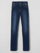 Replay Skinny Fit High Waist Jeans mit Stretch-Anteil Modell 'Nellie' ...
