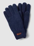 Barts Handschuhe mit Label-Detail Modell 'HAAKON' in Marine, Größe M/L