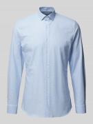 OLYMP No. Six Modern Fit Business-Hemd mit Kentkragen in Bleu, Größe 3...