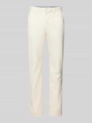 Tommy Hilfiger Chino in unifarbenem Design Modell 'DENTON' in Offwhite...