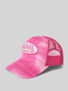 Von Dutch Trucker Cap mit Label-Patch Modell 'BOSTON' in Pink, Größe O...
