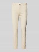 ARMANI EXCHANGE Super Skinny Fit Jeans mit Knopfverschluss in Beige, G...