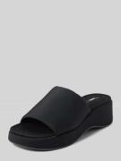 Only Sandale in unifarbenem Design Modell 'MORGAN' in Black, Größe 36