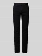 ALBERTO Regular Fit Jeans im 5-Pocket-Design Modell 'Pipe' in Black, G...
