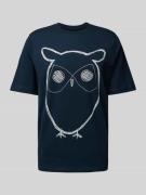 Knowledge Cotton Apparel T-Shirt mit Motiv-Print Modell 'big owl' in M...