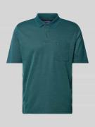 Christian Berg Men Regular Fit Poloshirt mit Brusttasche in Lagune, Gr...