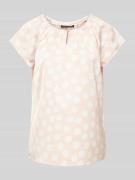 Betty Barclay Bluse mit Allover-Muster in Rose, Größe 40